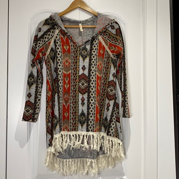 orange creek Long Sleeved Tunic - Picture 1 of 2